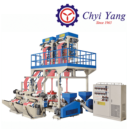 Super High Speed Two Stripe Color Blown Film Machine