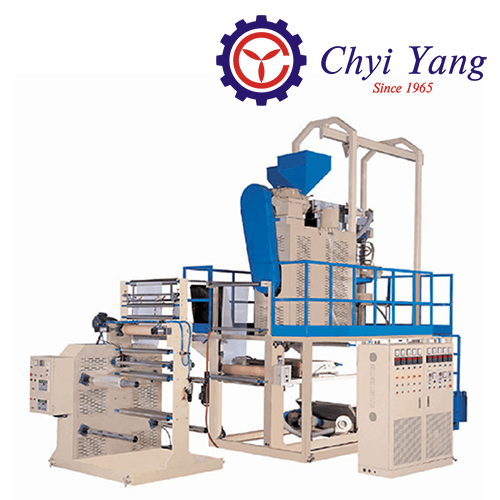 Water Cooling Downstream 2-Layer Co-Extrusion Blown Film Machine