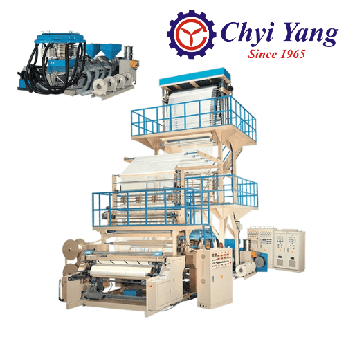 2-LAYER CO-EXTRUSION BLOWN FILM MACHINE