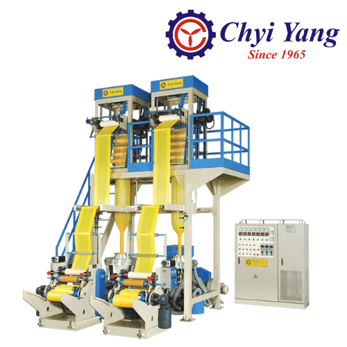 High Speed Twin Die Blown Film Machine