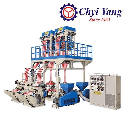 Super High Speed Two Stripe Color Blown Film Machine