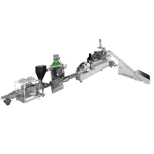 Twin-Cone High Speed Pelletizing Machine-Die-Face Cutting