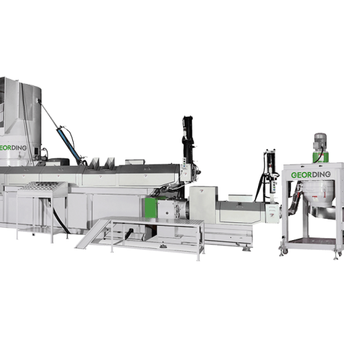 3IN1 Two Stages Die-Face Cutting Recycling & Pelletizing Machine