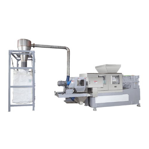 Single Screw Squeezing Drying Machine