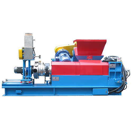 Powder Spray Feeder-Ruder Pellet Making Extruder