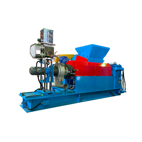 Powder Spray Feeder-Ruder Pellet Making Extruder