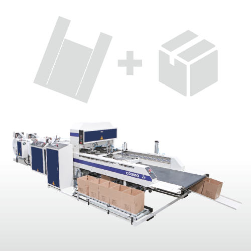 Fully Automatic High Speed 2Lines T-shirt Bag Making Machine for In-line Auto Packaging system-ST-99-AP