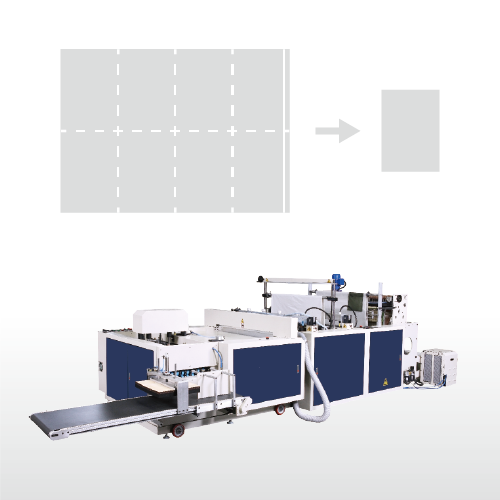 Fully Automatic 3 / 4 Fold Bottom Seal Garbage Bags Making Machine-SE-40-3F / SE-50-3F / SE-40-4F / SE-50-4F