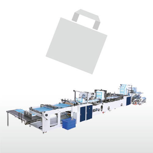 Fully Automatic Twin Servo Motor Controlled Diper Bag Making Machine with Loop Handle Device SH-1000DP