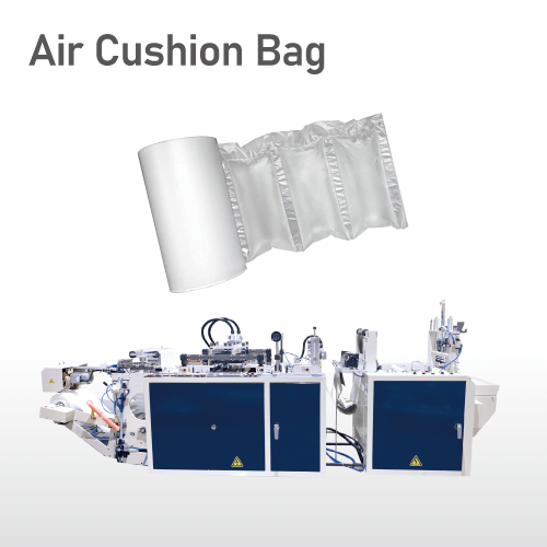 Fully Automatic High Speed Single Line Air Column Bag Making Machine-SSCR-50-L1+BUB
