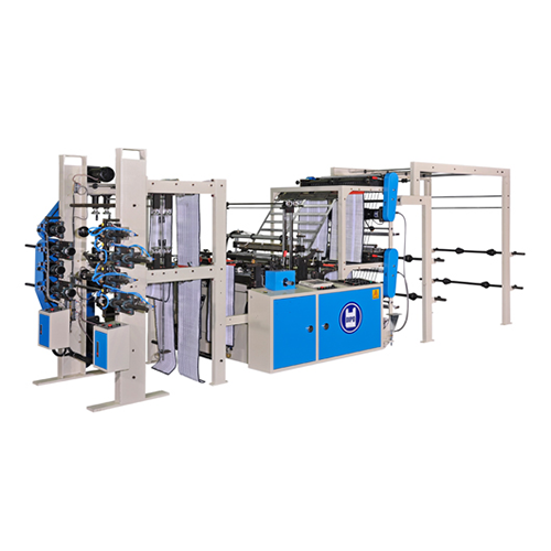 Automatic Servo Driven 4 Line Vegetable Bag Making Machine