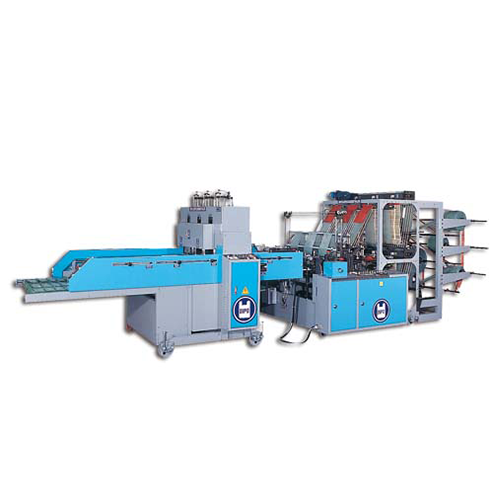 Double Layer High Speed Multi Lines/T-SHIRT Bag Making Machine-KDP-SERVO-Series