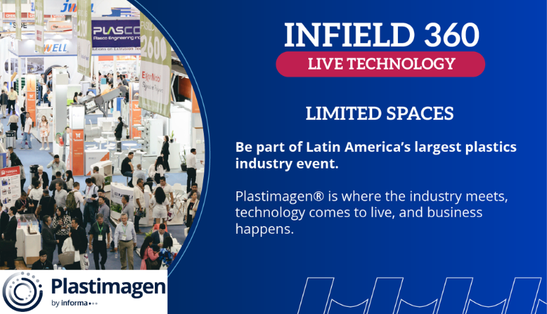 Discover the latest English promotional updates for the Plastimagen exhibition
