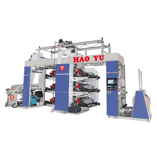 Roll to Roll Flexographic Printing Machine