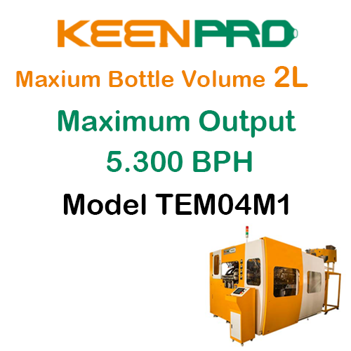 PET Stretch Blow Molding Machine - TEM04M1