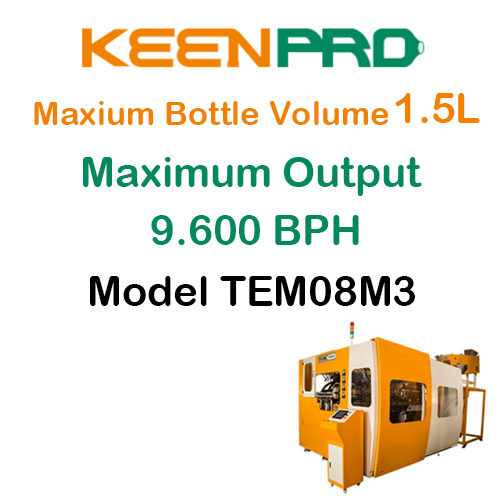 PET Stretch Blow Molding Machine - TEM08M3