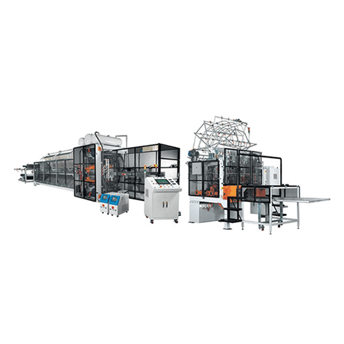 Two Stations Post Trim Thermoforming Systems