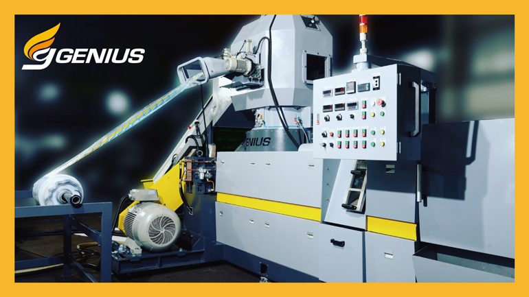 GENIUS - Cutter Compactor Recycling Machine: One Machine for All Types of Materials