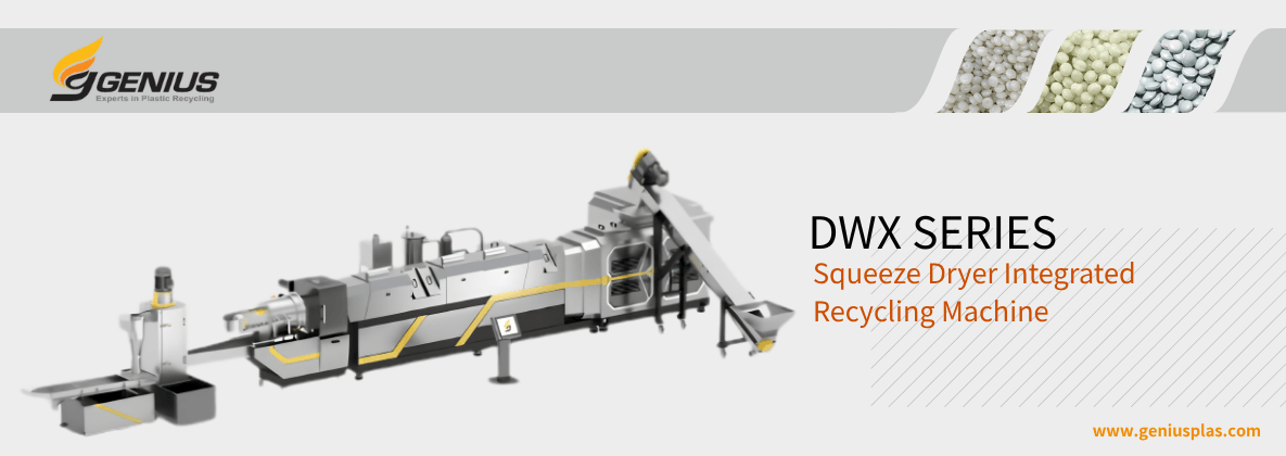 Squeeze Dryer Integrated Recycling Machine