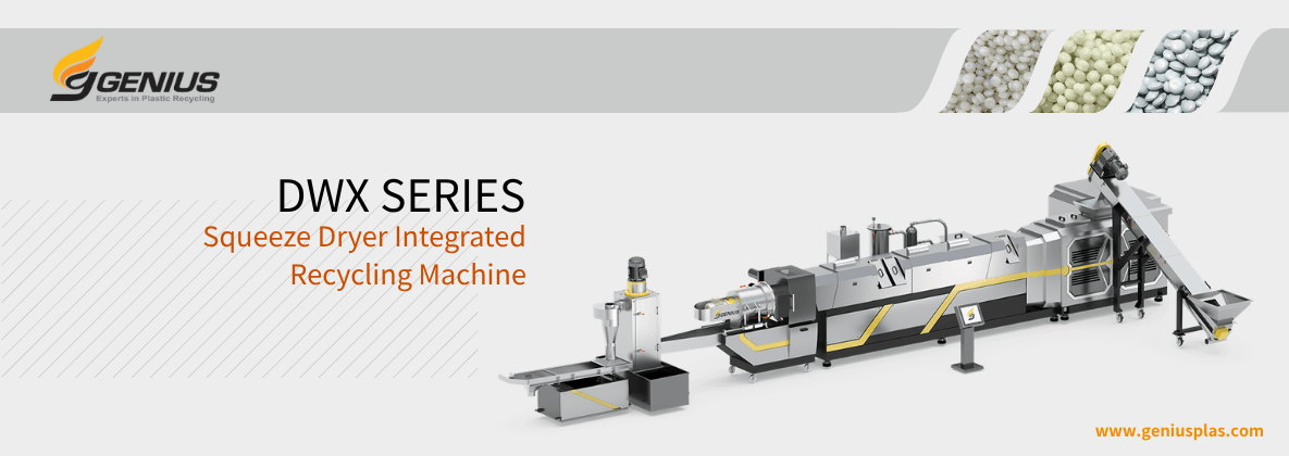 Squeeze Dryer Integrated Recycling Machine