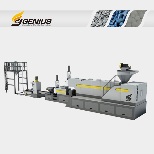 Two Stage Hopper Feeding Plastic Recycling Machine (Hi Series)