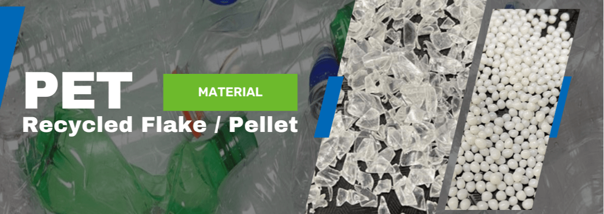 PET Recycled Flake and Pellet