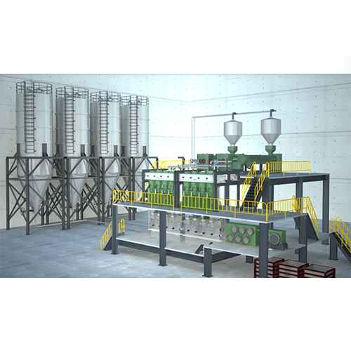 Bi-Component Fiber Production Line