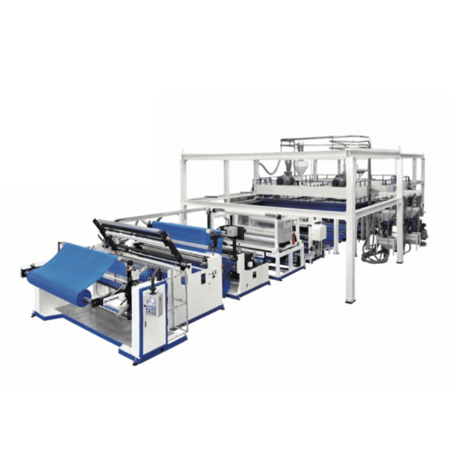 2.5M wide, 3-layer Air Bubble Film Extrusion Line (With 2 Unwinders)