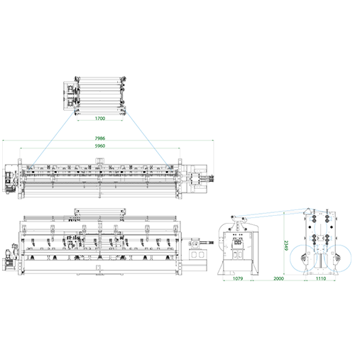 Bale Wrap Net Raschel Machine