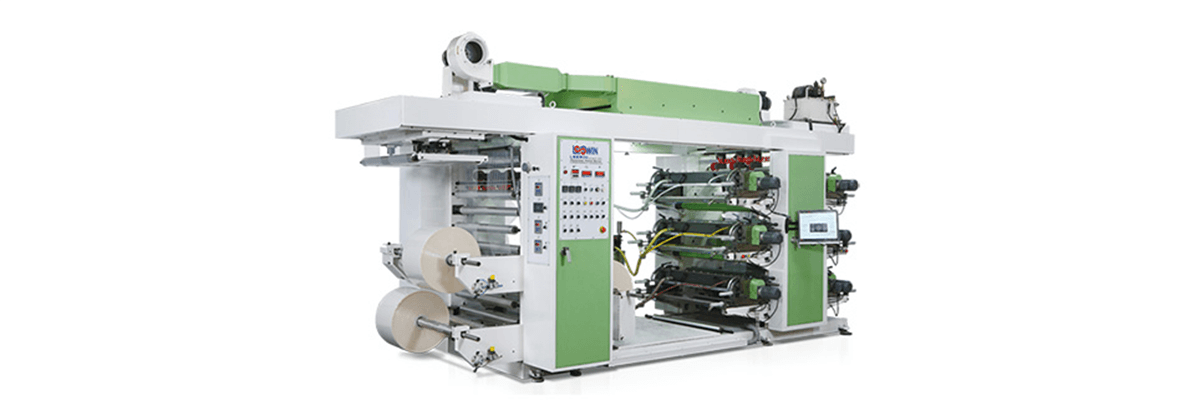 Chamber Dr. Blade Flexographic Printing Machine