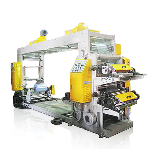4 Color Reel-to-reel Offline Type Flexo Printing Machine: LL-5000 Model