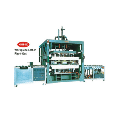 HOT PLATE PLASTIC PALLET WELDING MACHINE KMH-112 (LEFT-IN RIGHT-OUT)