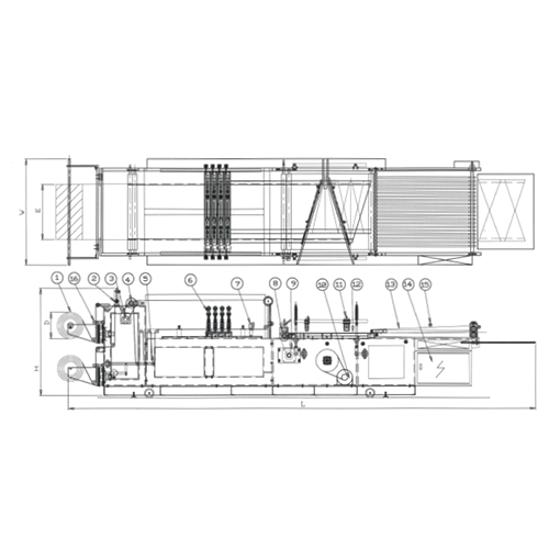 FLOWER SHAPE BAG MAKING MACHINE