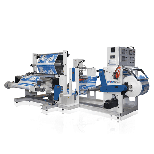 FOLDING AND HOT SLITTING SEALING MACHINE