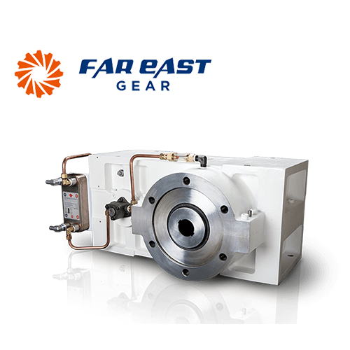 3-axis single screw extruded gear box