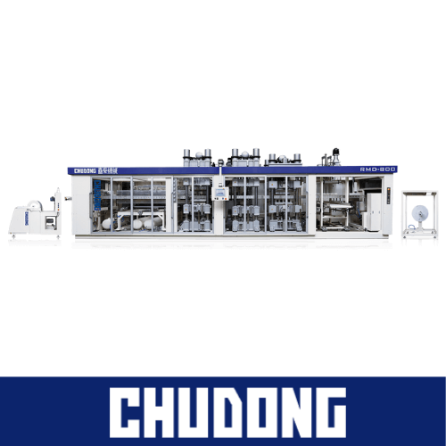 PLASTIC THERMOFORMING MACHINE RMD-800- INTELLIGENT, PLASTIC THERMOFORMING MACHINE