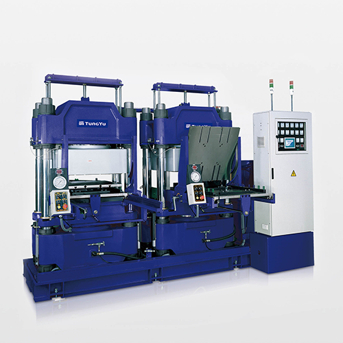 Rail Type Vacuum Compression Molding Machine