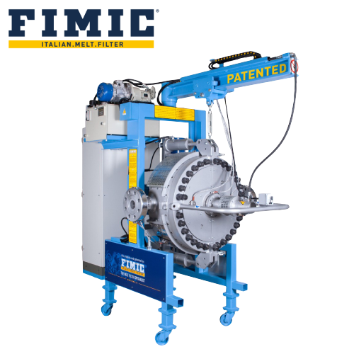 Automatic self-cleaning screen changer - RAS