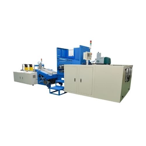 SIX-SHAFT AUTOMATIC ALUMINUM FOIL / CLING FILM REWINDER AUTOMATIC REWINDING & SHRINK FILM PACKAGING MACHINE (AH-6S + TPG50)