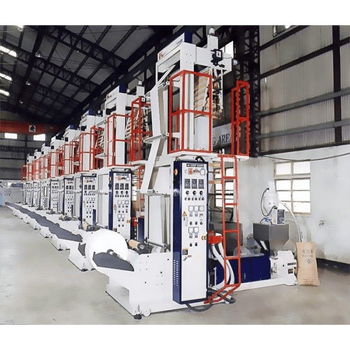 Economical E-Type HDPE/LDPE Single Head High Speed Blown Film Line