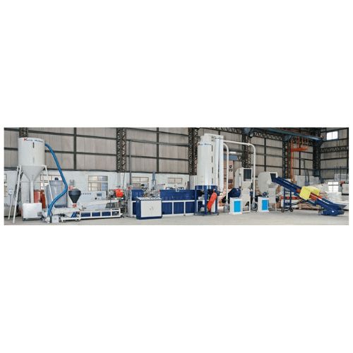 KS-DXS SERIES PLASTIC PELLET RECYCLING MACHINE WITH ONE STAGE DIE FACE CUTTER WATER COOLING SIDE FORCE