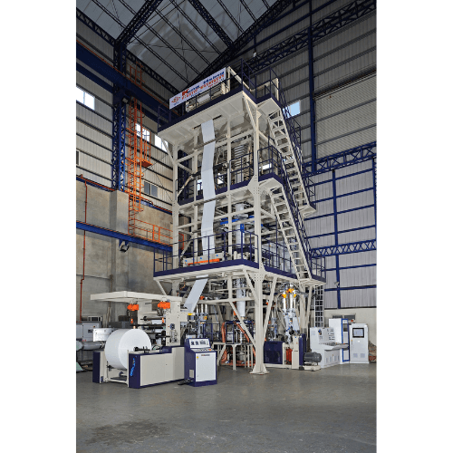 Three layer Co-extrusion blown film line