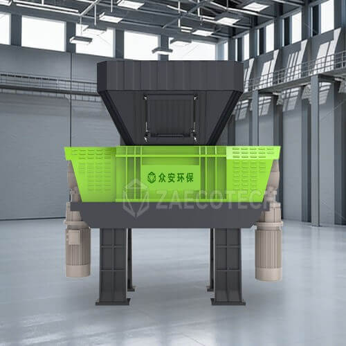 High Efficiency Industrial Waste Shredder for Waste Treatment and Solid Waste Disposal