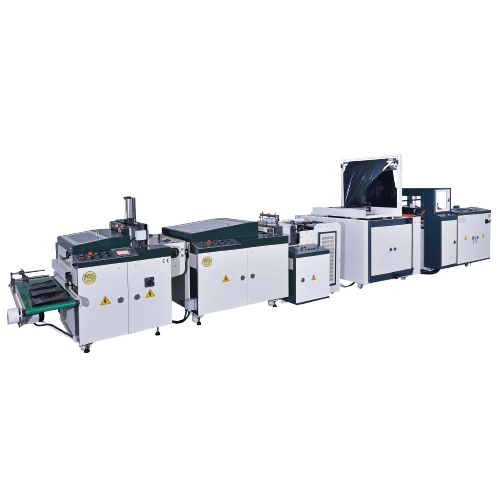 S-shape Garbage Bag Making Machine + Bag Folding & Rotary Die System BFGSFA-VR