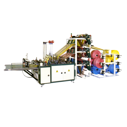 Triple Deck Multi-Lines Bottom Seal Bag Making Machine (6 lines) TL-V