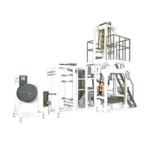 Twin Die LDPE Zipper Film Blown Machine