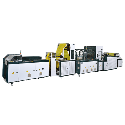 Drawtape Bag Making Machine With Interleaved Winder