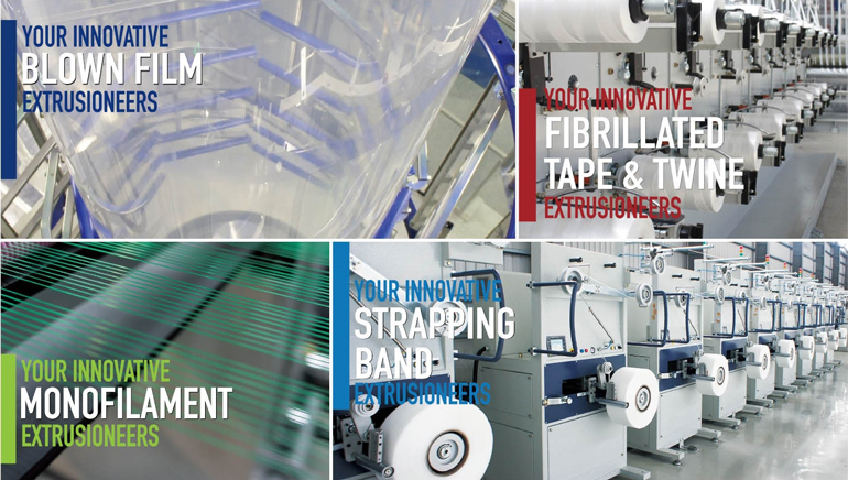 PLASCO MONOFILAMENT LINE & STRAPPING BAND LINE & RAFFIA TAPE & TWINE EXTRUSION LINE