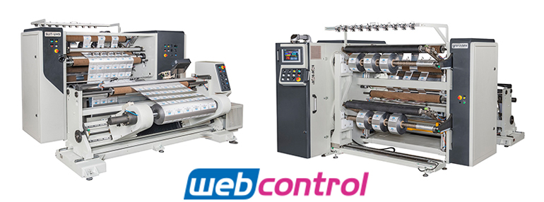 WEBCONTROL: Ultra Slitter Rewinder, all Features for High End Converting of Flexible Packaging Materials