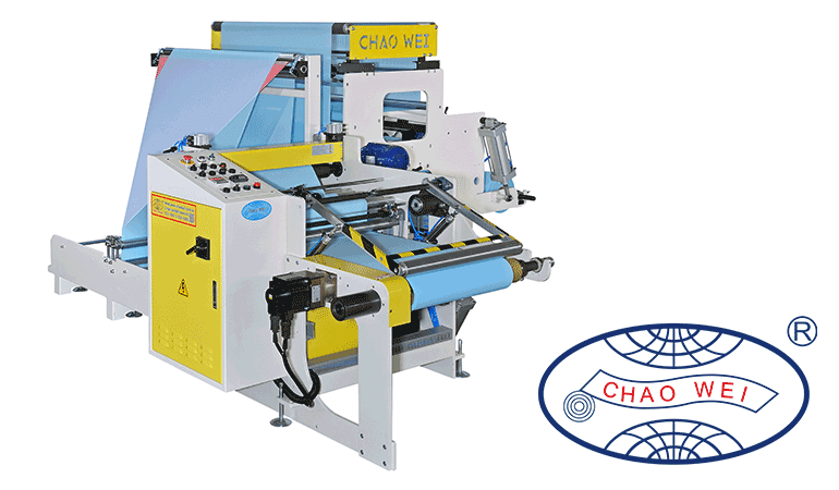 CHAO WEI: Triangle Folding & Rewinding Machine